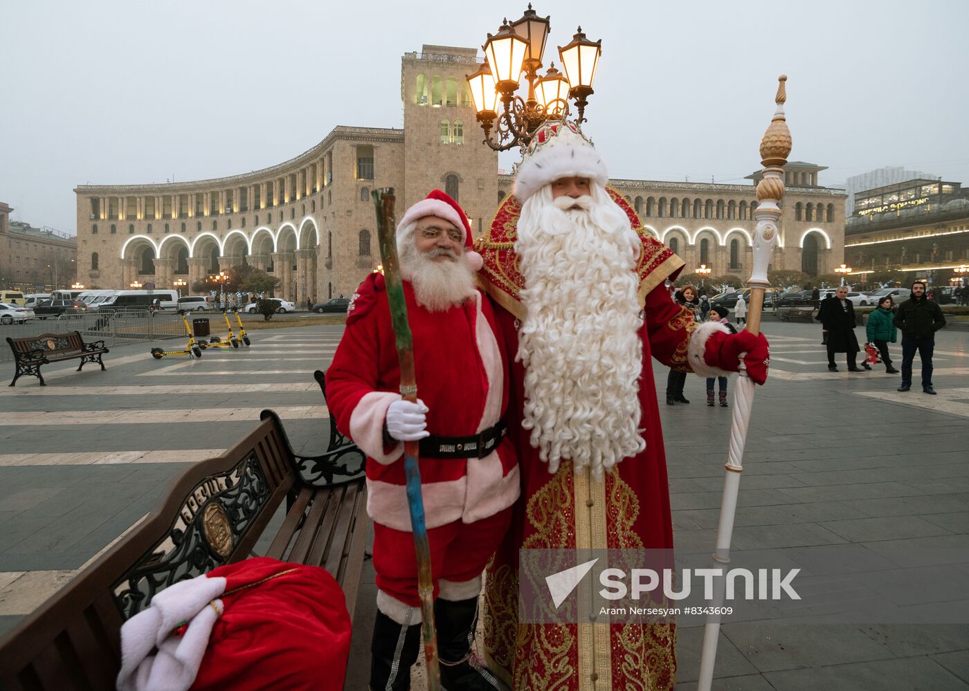 Armenia Russia Father Frost