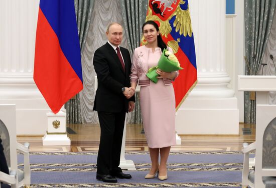 Russia Putin State Awards Presentation