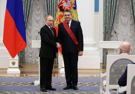 Russia Putin State Awards Presentation