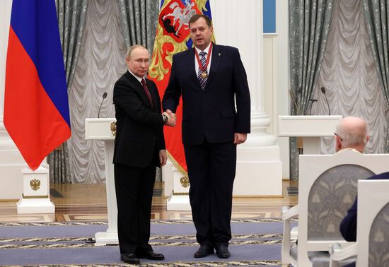 Russia Putin State Awards Presentation