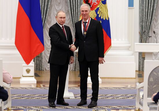 Russia Putin State Awards Presentation