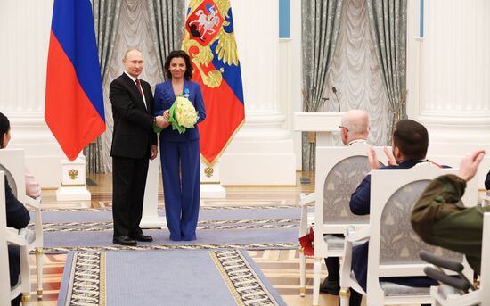 Russia Putin State Awards Presentation