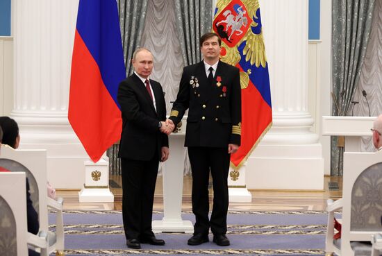 Russia Putin State Awards Presentation