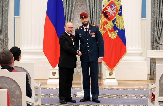 Russia Putin State Awards Presentation