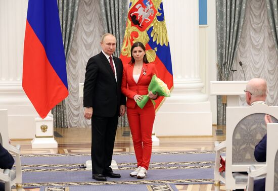 Russia Putin State Awards Presentation