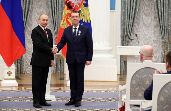 Russia Putin State Awards Presentation