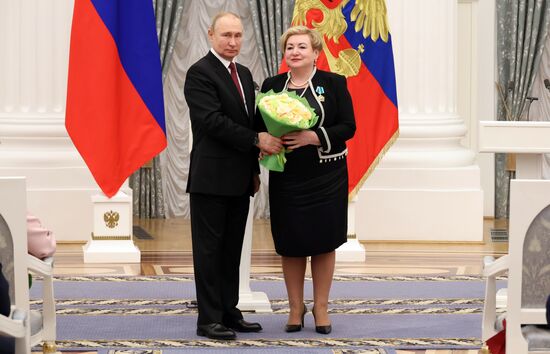 Russia Putin State Awards Presentation