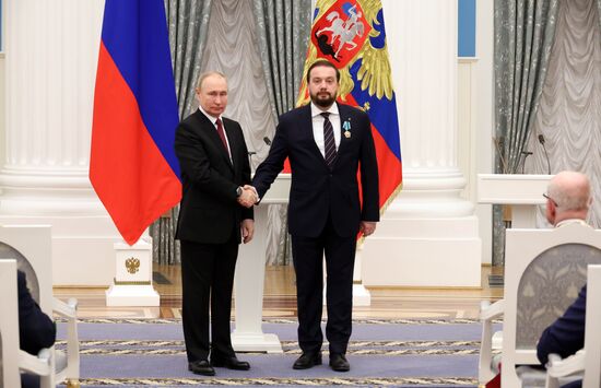 Russia Putin State Awards Presentation
