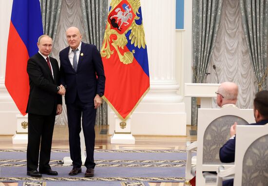 Russia Putin State Awards Presentation