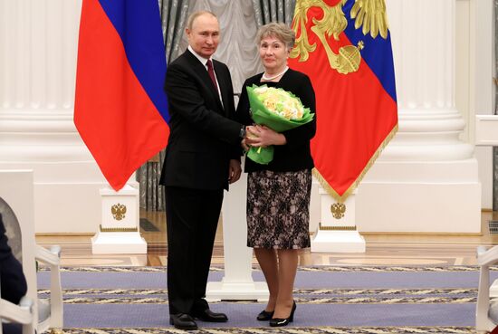 Russia Putin State Awards Presentation