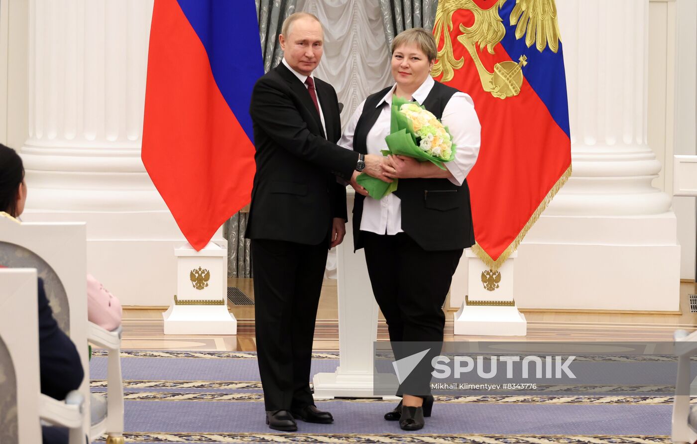 Russia Putin State Awards Presentation