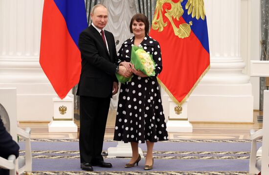 Russia Putin State Awards Presentation
