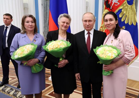 Russia Putin State Awards Presentation