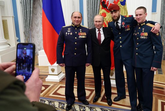 Russia Putin State Awards Presentation