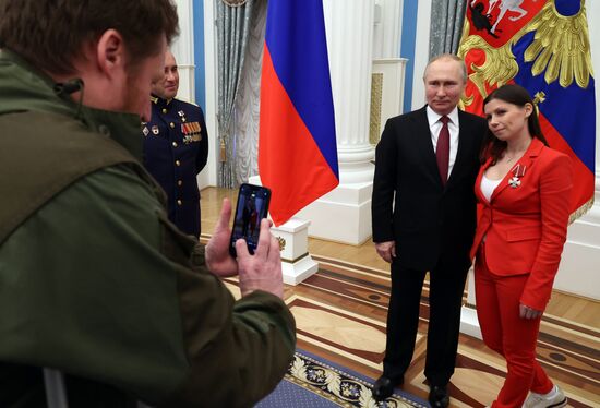 Russia Putin State Awards Presentation