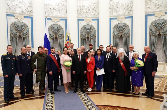 Russia Putin State Awards Presentation