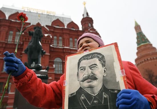 Russia Stalin Birth Anniversary