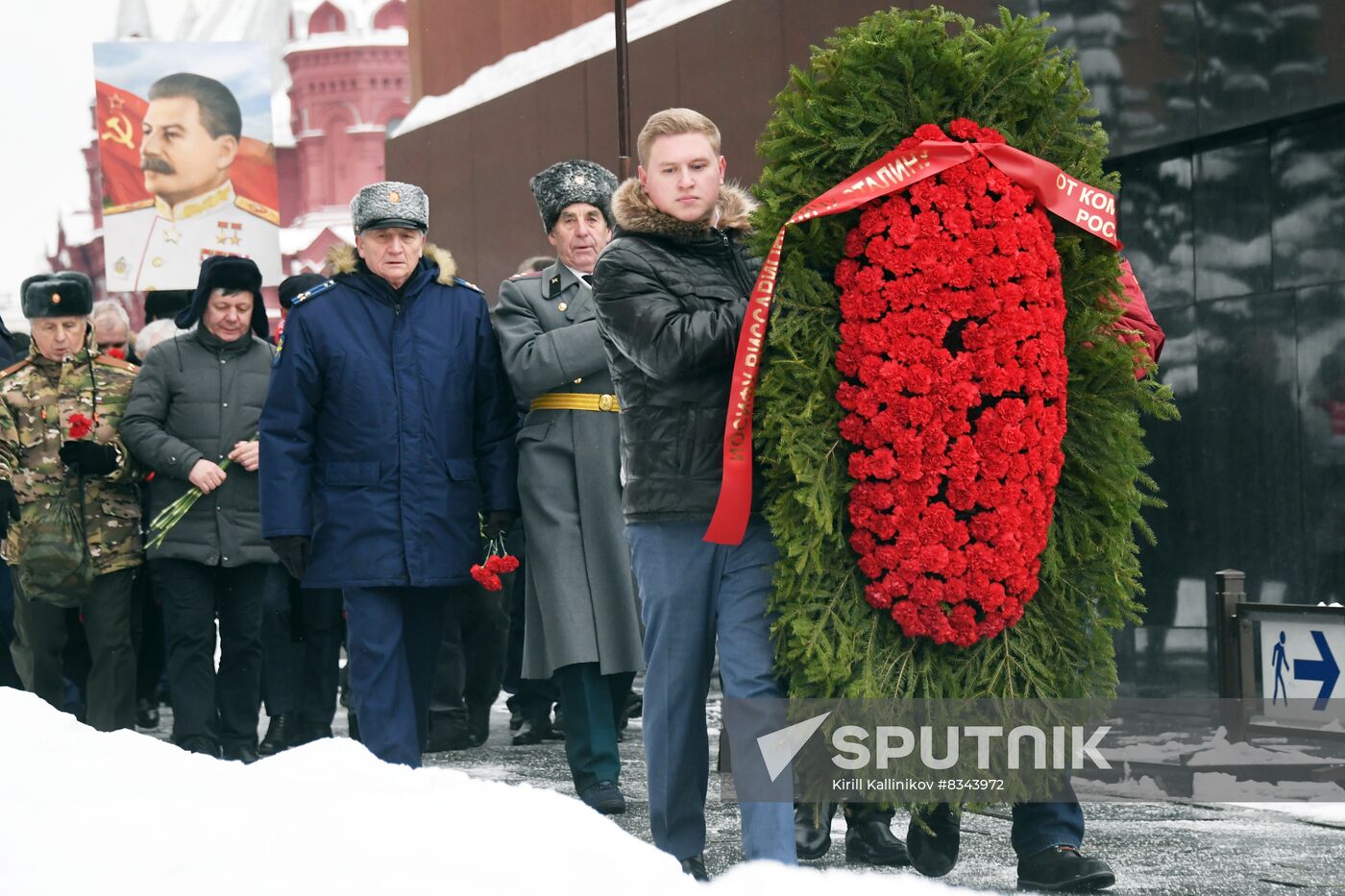Russia Stalin Birth Anniversary
