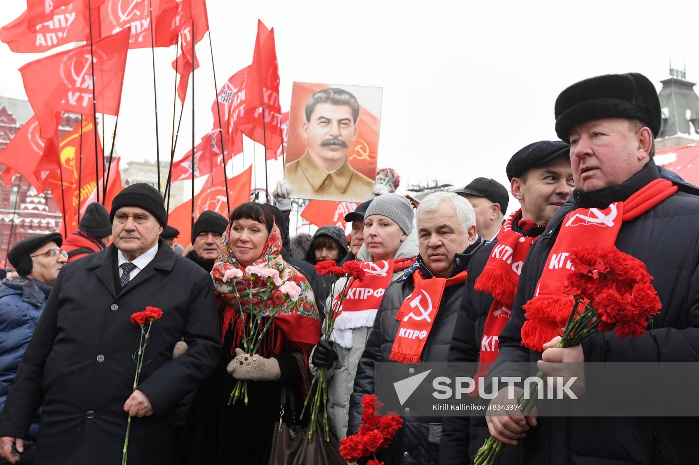 Russia Stalin Birth Anniversary