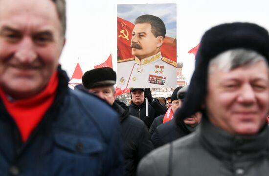 Russia Stalin Birth Anniversary