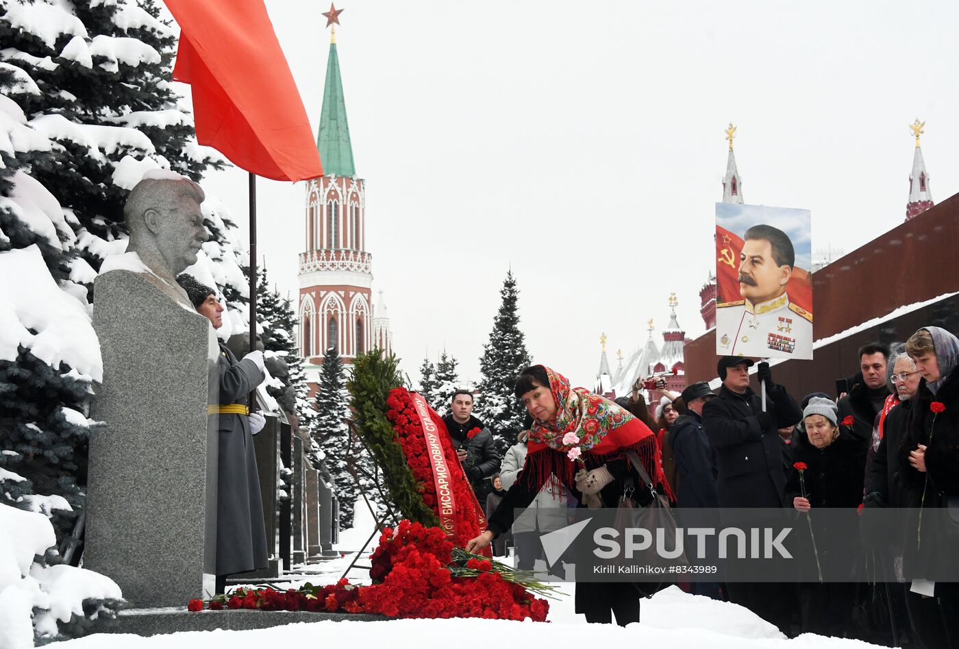 Russia Stalin Birth Anniversary