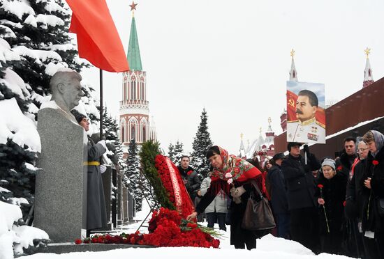 Russia Stalin Birth Anniversary
