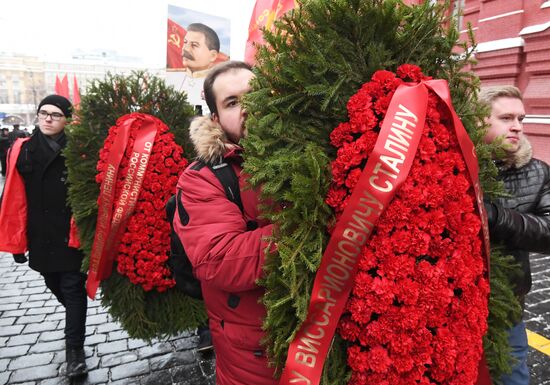 Russia Stalin Birth Anniversary