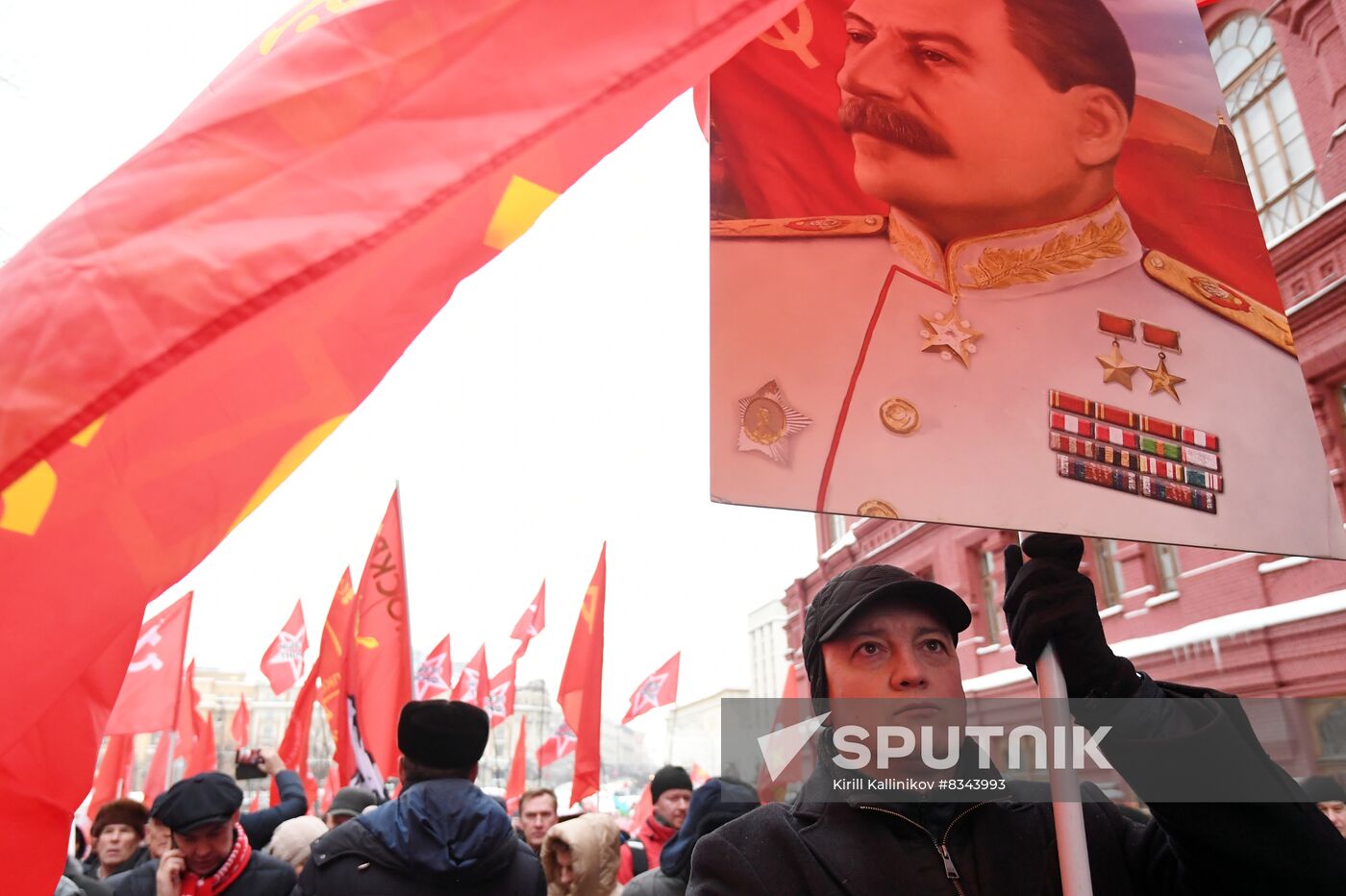 Russia Stalin Birth Anniversary