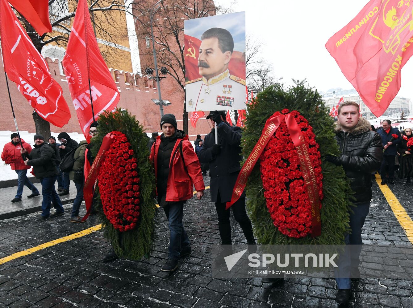 Russia Stalin Birth Anniversary