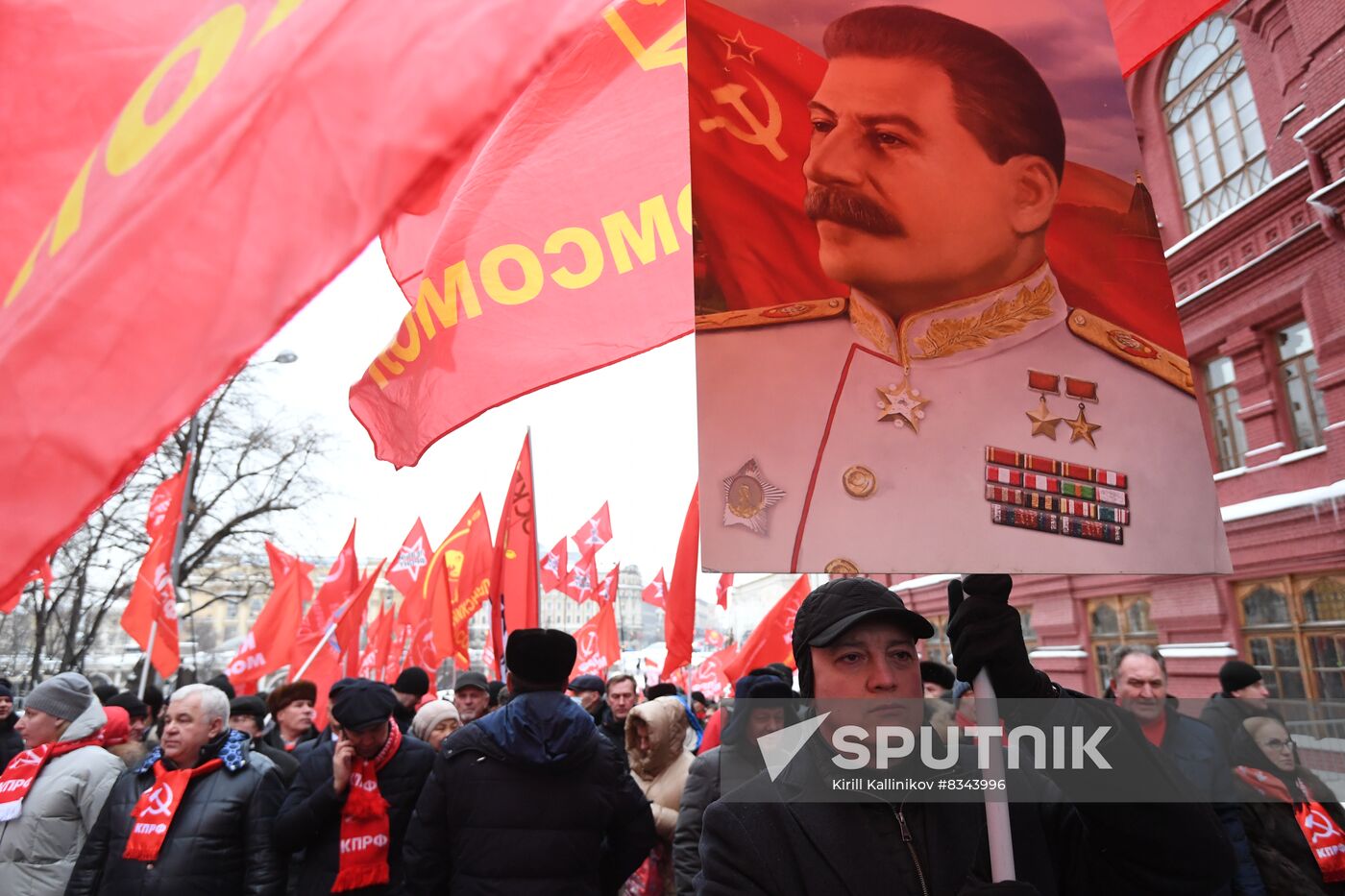 Russia Stalin Birth Anniversary