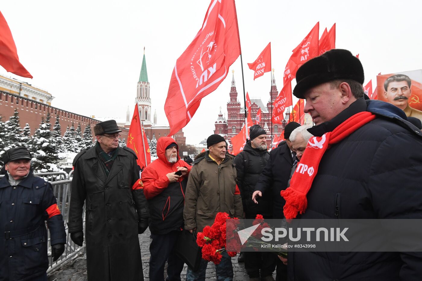Russia Stalin Birth Anniversary