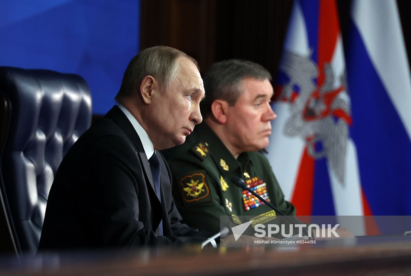 Russia Putin Defence Ministry Board