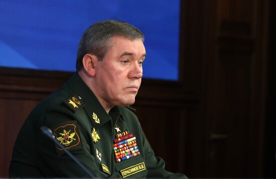Russia Putin Defence Ministry Board