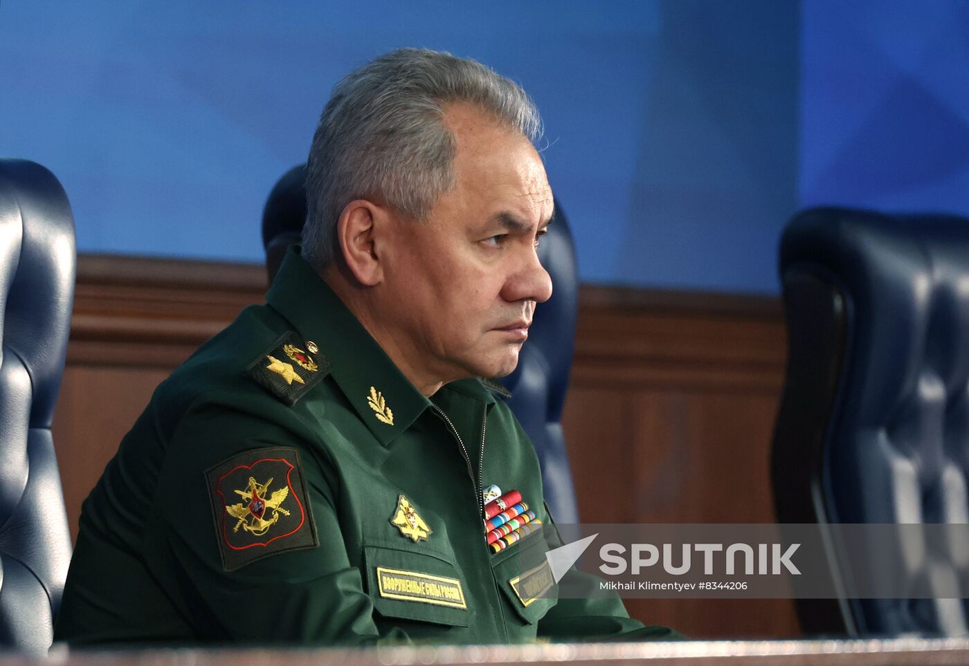 Russia Putin Defence Ministry Board