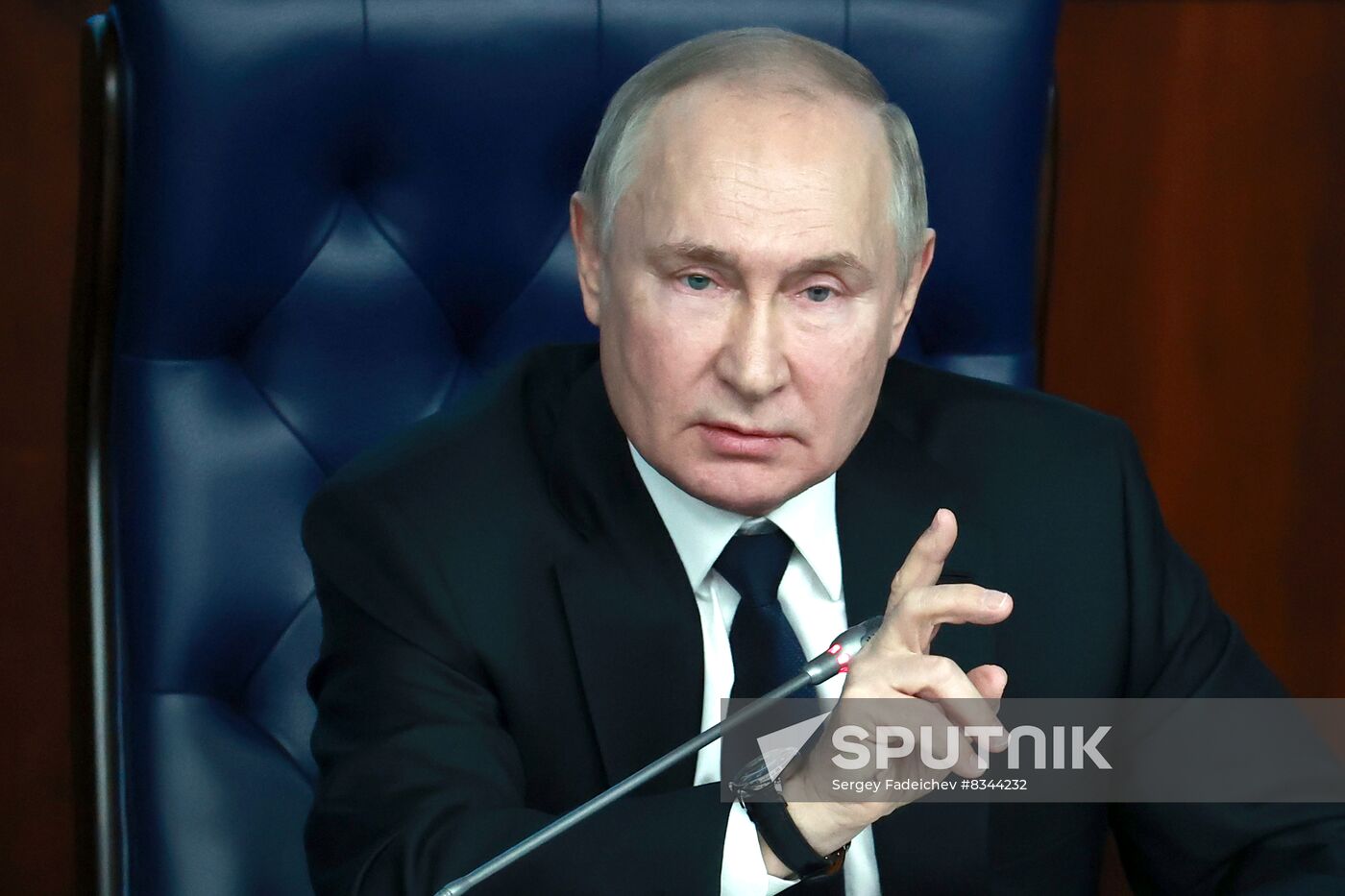 Russia Putin Defence Ministry Board