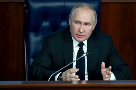 Russia Putin Defence Ministry Board