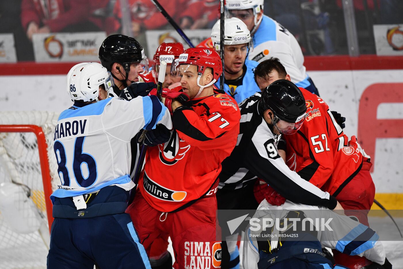 Russia Ice Hockey Kontinental League Avtomobilist - Sibir