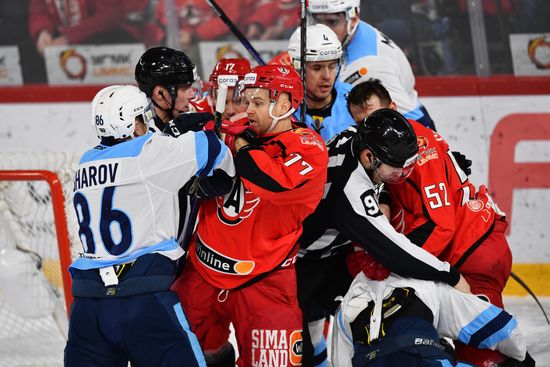 Russia Ice Hockey Kontinental League Avtomobilist - Sibir