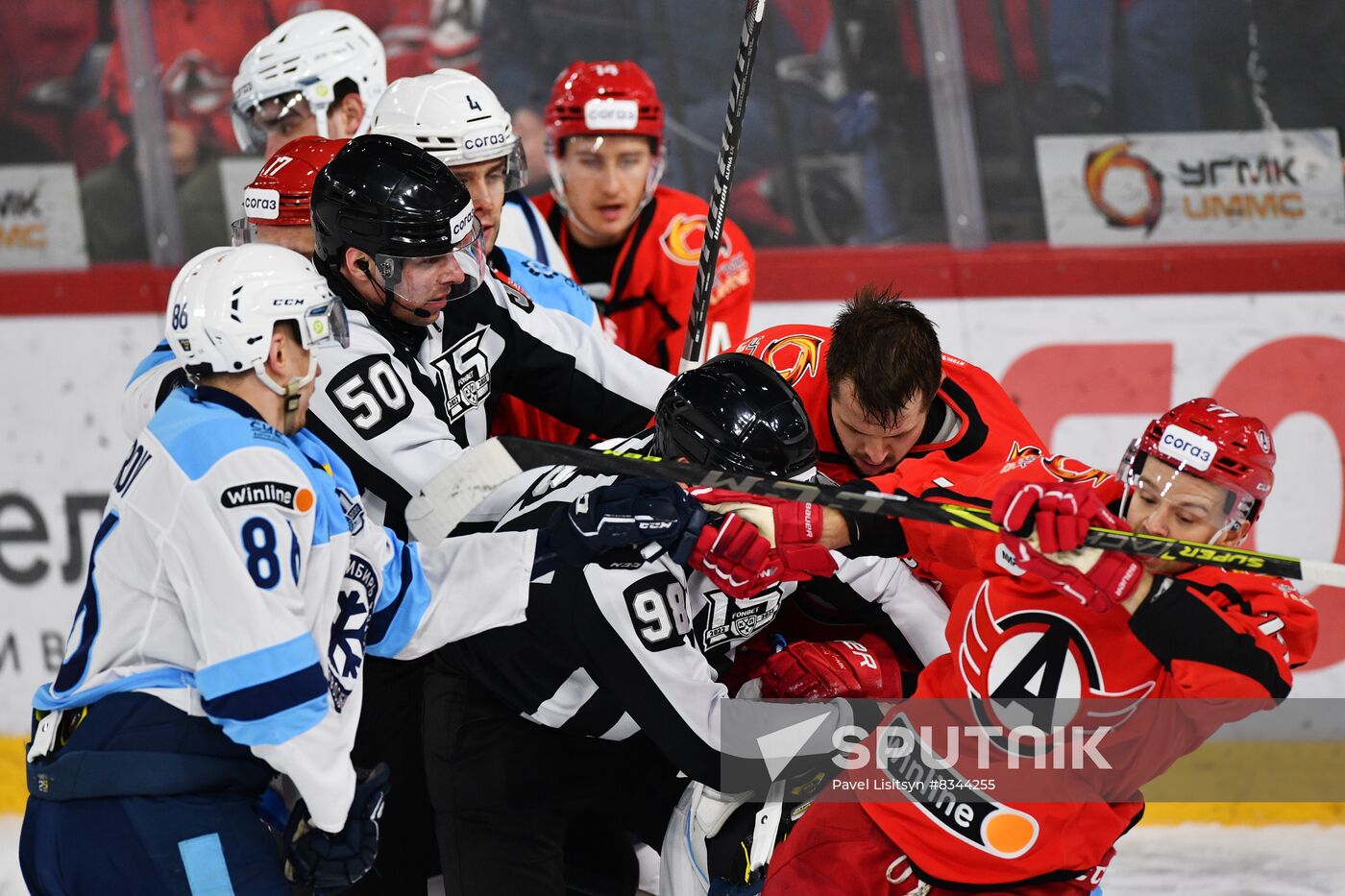 Russia Ice Hockey Kontinental League Avtomobilist - Sibir