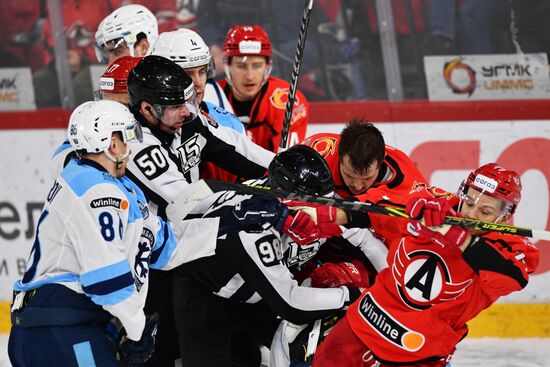 Russia Ice Hockey Kontinental League Avtomobilist - Sibir