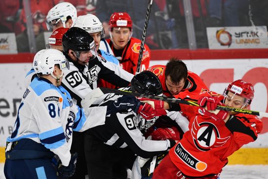 Russia Ice Hockey Kontinental League Avtomobilist - Sibir