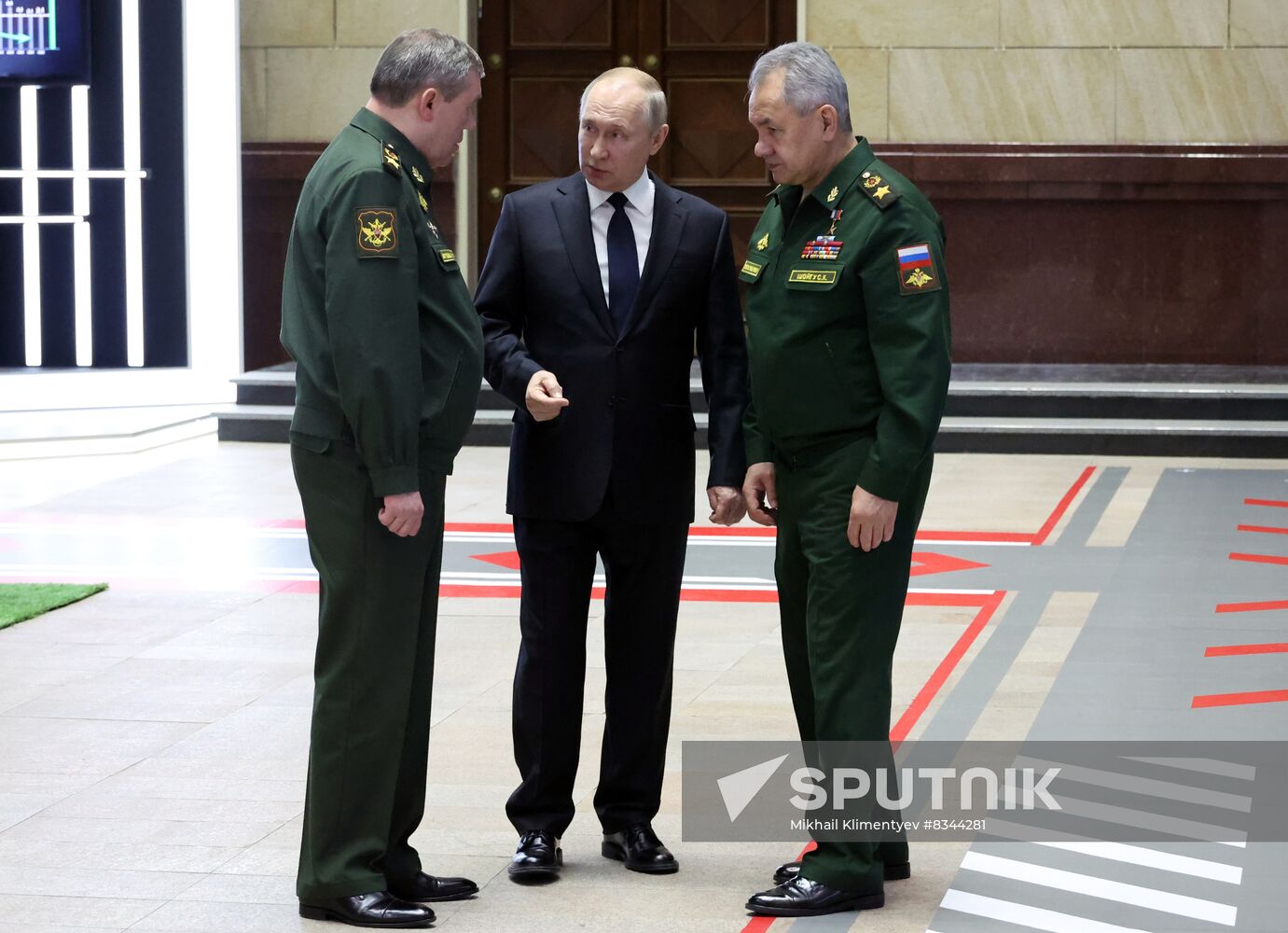 Russia Putin Defence Ministry Board