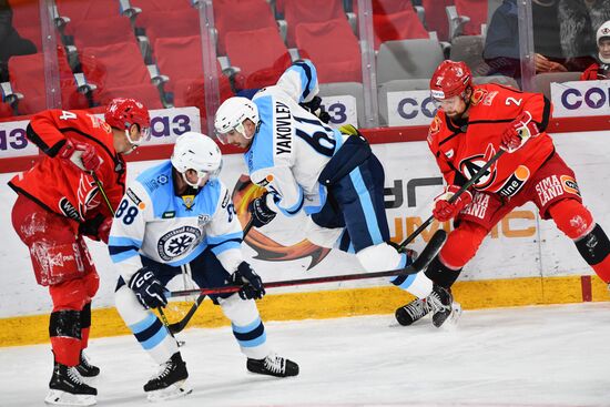 Russia Ice Hockey Kontinental League Avtomobilist - Sibir