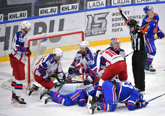 Russia Ice Hockey Kontinental League SKA - CSKA