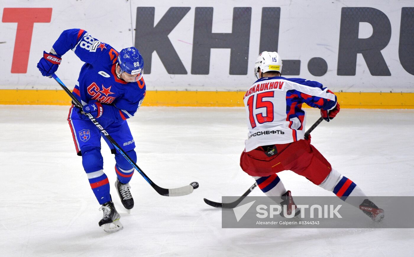 Russia Ice Hockey Kontinental League SKA - CSKA