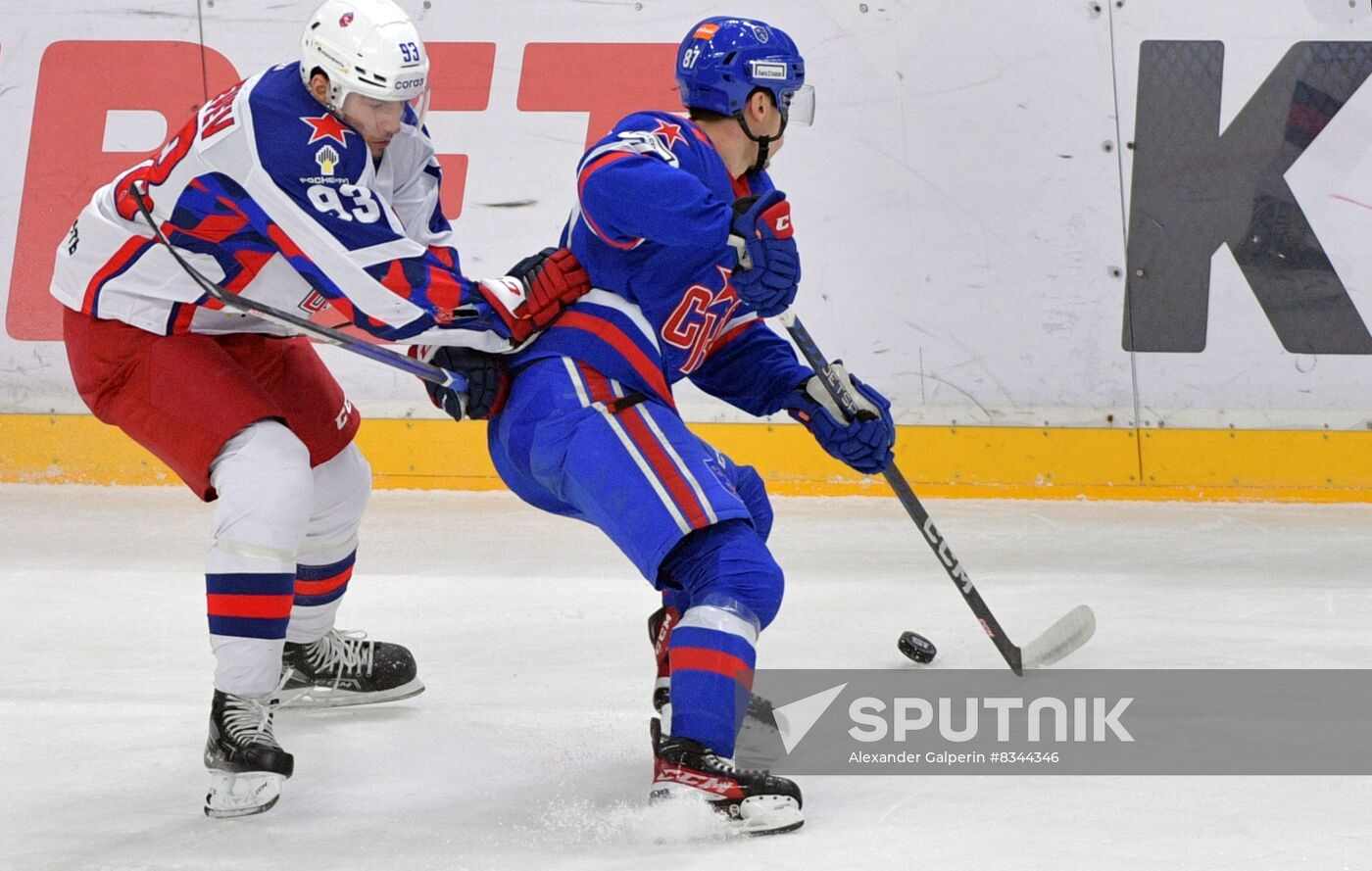 Russia Ice Hockey Kontinental League SKA - CSKA