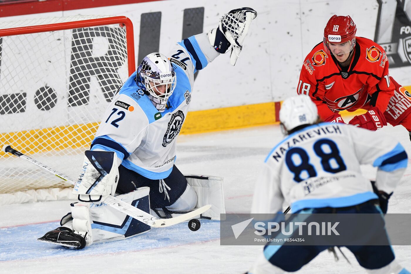 Russia Ice Hockey Kontinental League Avtomobilist - Sibir