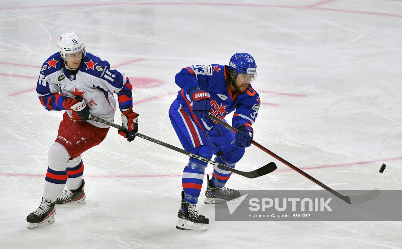 Russia Ice Hockey Kontinental League SKA - CSKA