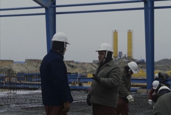 Tenghiz oil and gas deposit