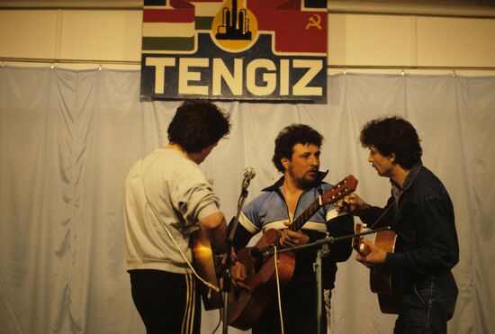 Tenghiz oil and gas deposit